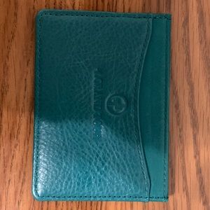 Green Grand Tour Credit Card wallet.
